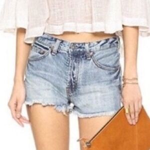 Free People Cutoff Jean Shorts